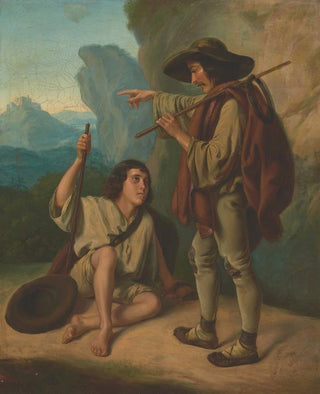 Antoni Kolberg - Two Highlanders.webp