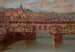 Ponte Vecchio en Florencia - Antonietta Brandeis — vista de la obra
