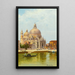 San Marco della Salute in Venice - Antonietta Brandeis — framed artwork on a wall
