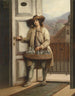 Vendedor de vidrio eslovaco - Antonin Hölperl — vista de la obra
