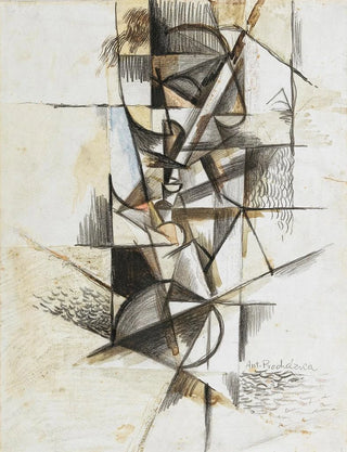 Antonin Prochzka - Cubist head.webp