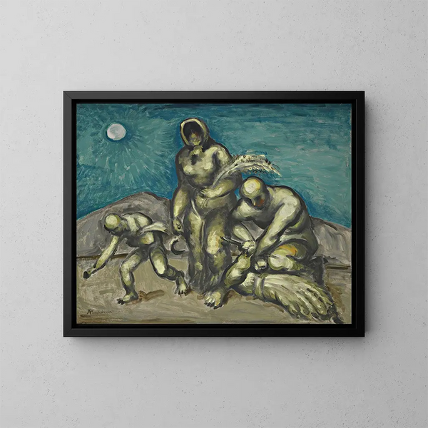 Harvest - Antonín Procházka — framed artwork on a wall