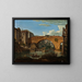 Pont Cestio à Rome - Antonio Aquaroni — framed artwork on a wall