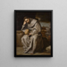 Saint Francis Painting - Antonio Arias Fernández — framed artwork on a wall