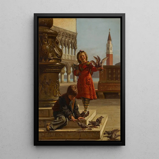 Antonio Ermolao Paoletti - Feeding the Pigeons.webp
