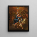 La Pentecôte - Antonio González Velázquez — framed artwork on a wall