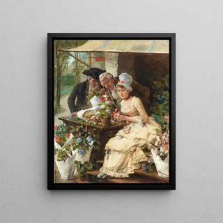 Antonio Lonza - The Flower Seller.webp