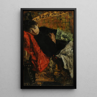 Antonio Mancini - Pensive.webp
