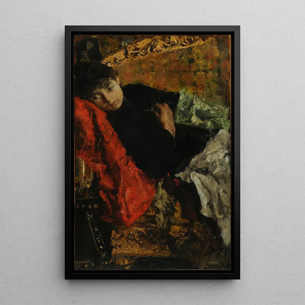 Antonio Mancini - Pensive.webp