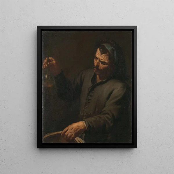 Antonio Zanchi - Man with Urine Bottle in his Hand.webp
