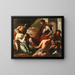 La Mort d'Agrippine - Antonio Zanchi — framed artwork on a wall
