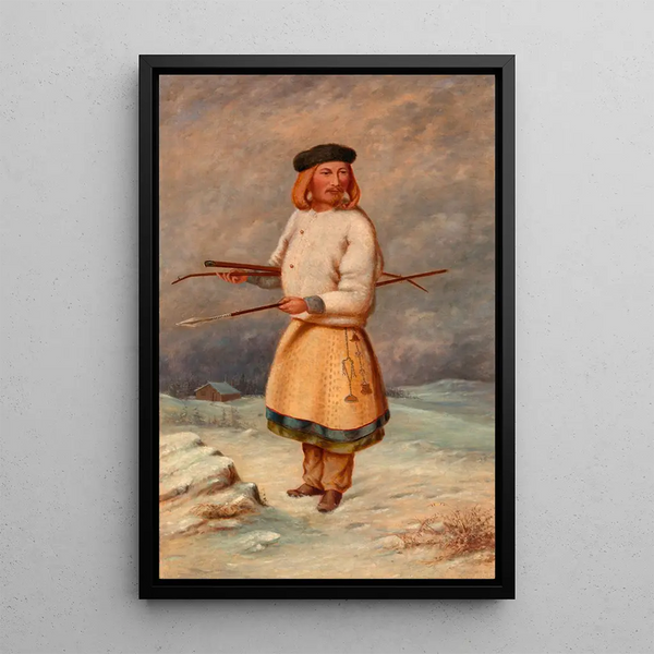 Reproduction of the painting Lithuanian Man - Antonio Zeno Shindler