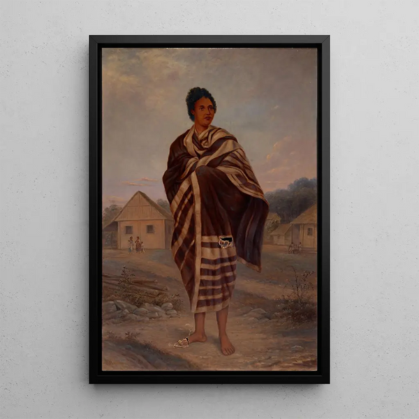 Reproduction of the painting Femme Malgache - Antonio Zeno Shindler