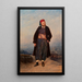 Modern Egyptian Painting - Antonio Zeno Shindler — framed artwork on a wall