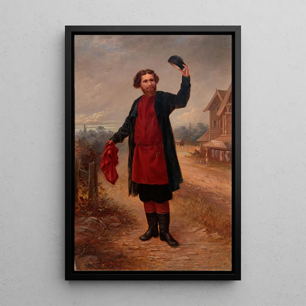 Reproduction of the painting Man Russian - Antonio Zeno Shindler