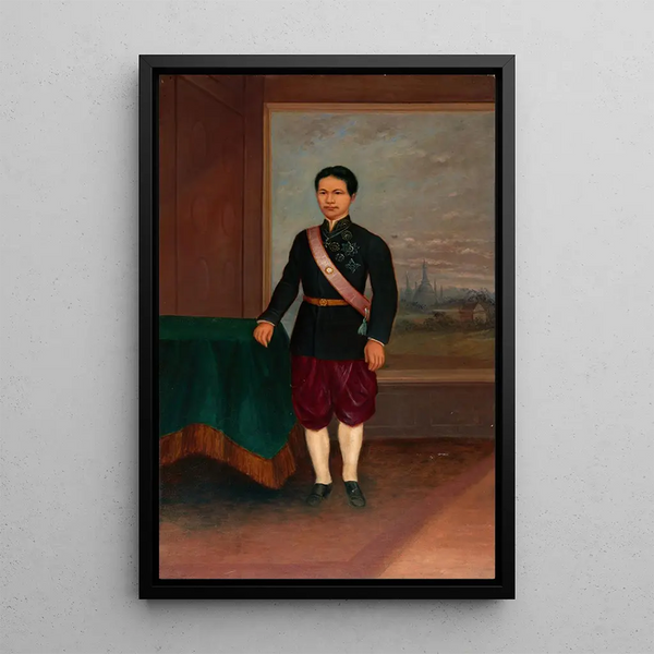 Reproduction of the painting Siamese Man Painting - Antonio Zeno Shindler