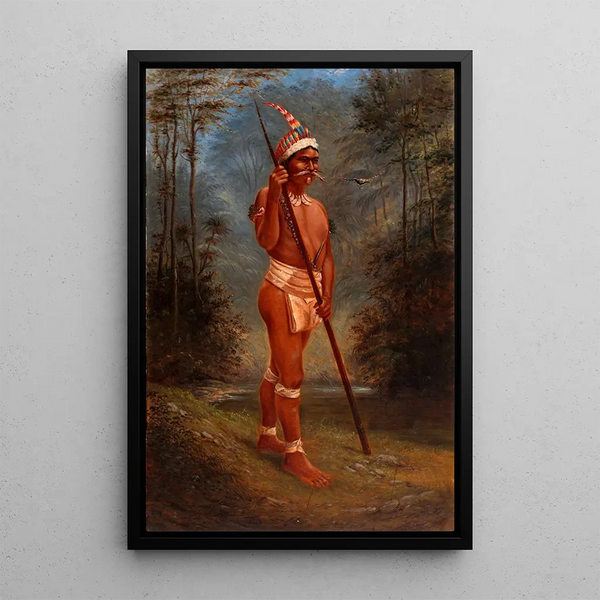 Reproduction of the painting Peuple Zaparo - Antonio Zeno Shindler
