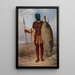 Reproduction of the painting Homme Zoulou - Antonio Zeno Shindler