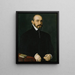 Retrato de un caballero - Antonis Mor — cuadro enmarcado en la pared