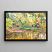 Río en el bosque - Antonín Hudeček — cuadro enmarcado en la pared
