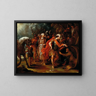 Antwerp School - Diogenes and Alexander the Great.webp