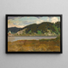 Paisaje con lago - Apollinari Mikhailovich Vasnetsov — cuadro enmarcado en la pared