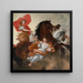 Apollon y Aurora - Gérard de Lairesse — cuadro enmarcado en la pared