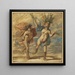 Apollon et Daphné - Jan Boeckhorst — framed artwork on a wall