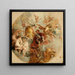 Apothéose del Duque de Buckingham - Eugène Delacroix — cuadro enmarcado en la pared