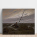 Reproducción del cuadro Después de la tormenta - Caspar David Friedrich
