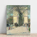 Reproduction of the painting Washington Monument, Spring - Childe Hassam