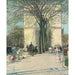 Reproduction of the painting Washington Monument, Spring - Childe Hassam