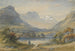 Lago de montaña - Archer Stanley — vista de la obra