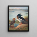 Harle huppé - Archibald Thorburn — cuadro enmarcado en la pared