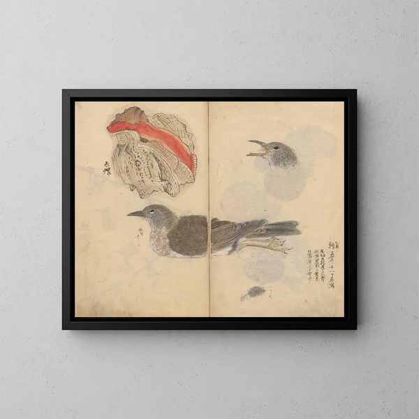 Cuaderno de bocetos Pl081 - Ariyoshi Kondo — cuadro enmarcado en la pared