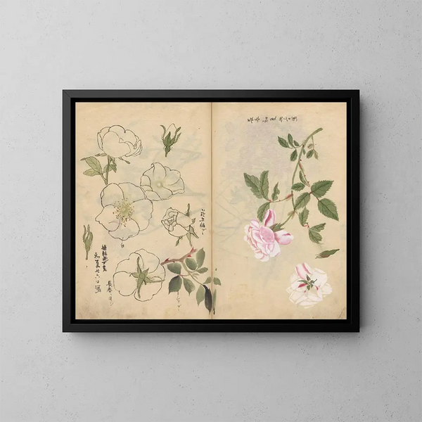 Cuaderno de bocetos Pl107 - Ariyoshi Kondo — cuadro enmarcado en la pared