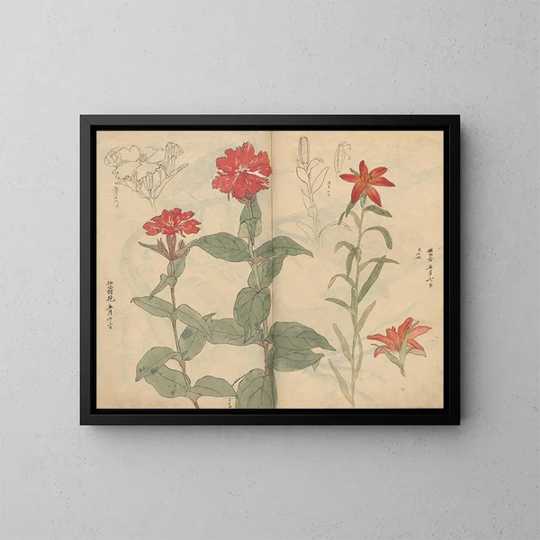 Cuaderno de bocetos Pl111 - Ariyoshi Kondo — cuadro enmarcado en la pared