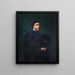 Retrato del artista - Armand Cambon — cuadro enmarcado en la pared