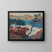Agay - Armand Guillaumin — cuadro enmarcado en la pared