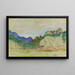Agay, el monte Vinaigre - Armand Guillaumin — cuadro enmarcado en la pared