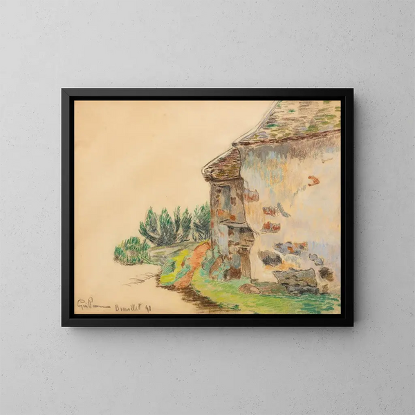 Breuillet, Île-de-France - Armand Guillaumin — cuadro enmarcado en la pared