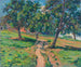 Camino de Damiette - Armand Guillaumin — vista de la obra