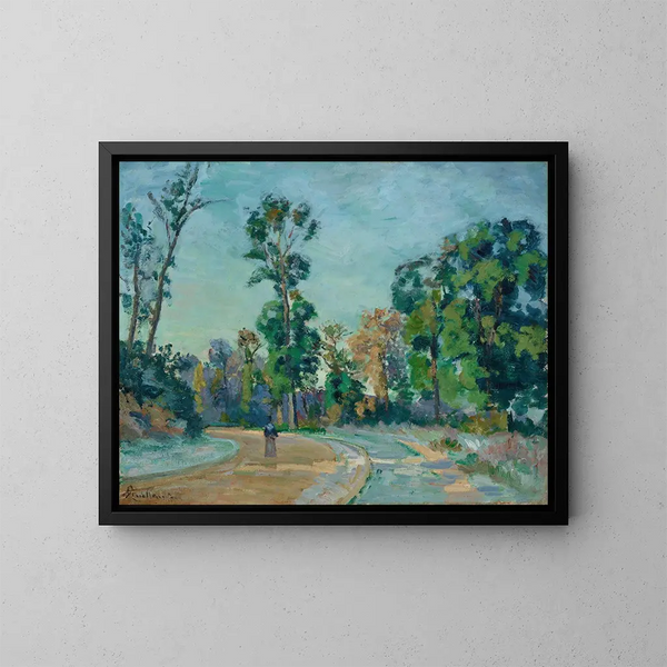 Gèle blanche en Île-de-France - Armand Guillaumin — cuadro enmarcado en la pared