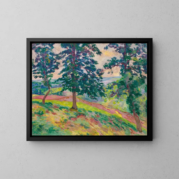 La valle de la Creuse - Armand Guillaumin — cuadro enmarcado en la pared