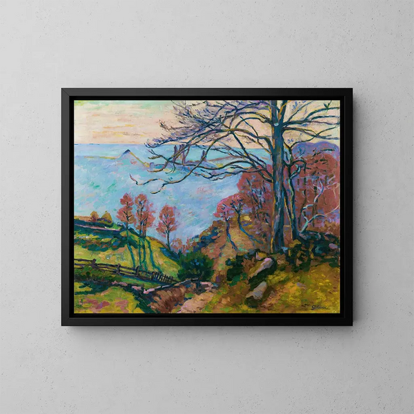 Las Brioches - Armand Guillaumin — cuadro enmarcado en la pared