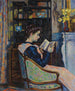 Mademoiselle Guillaumin Reading - Armand Guillaumin — artwork view