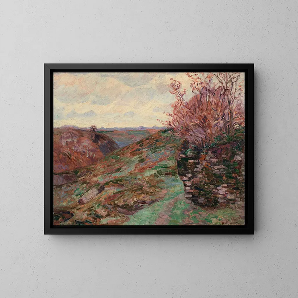 Paisaje - Armand Guillaumin — cuadro enmarcado en la pared