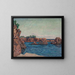Roches d'Agay - Armand Guillaumin — cuadro enmarcado en la pared