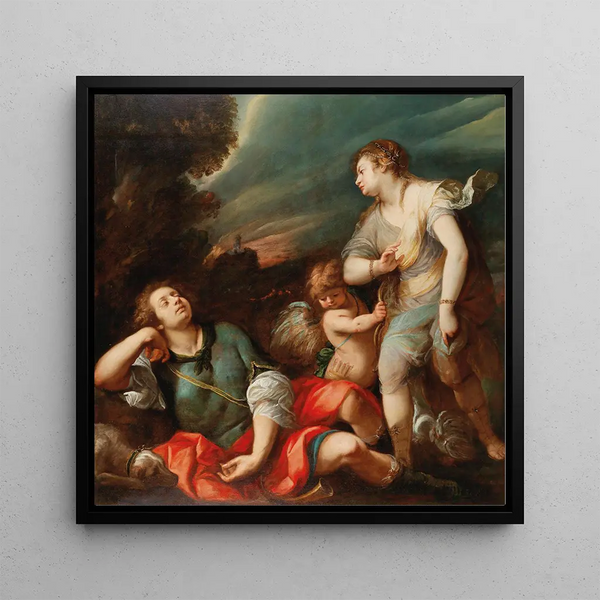 Armida et le Rinaldo endormi - Giuseppe Nuvolone