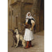 Reproducción del cuadro Arnaut y dos whippets - Jean-Léon Gérôme